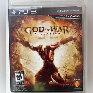 God of War Ascension PlayStation 3 Sony PS3 Game with manual